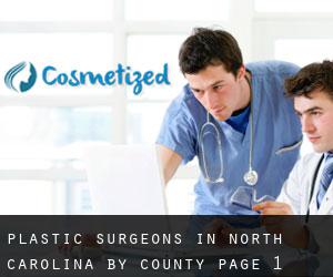 Plastic Surgeons in North Carolina by County - page 1
