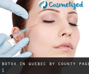 Botox in Quebec by County - page 1
