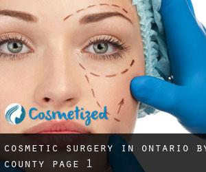Cosmetic Surgery in Ontario by County - page 1