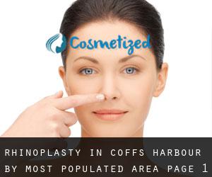 Rhinoplasty in Coffs Harbour by most populated area - page 1