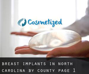 Breast Implants in North Carolina by County - page 1