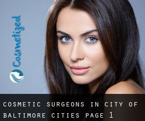 cosmetic surgeons in City of Baltimore (Cities) - page 1