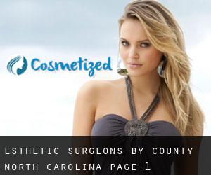 esthetic surgeons by County (North Carolina) - page 1