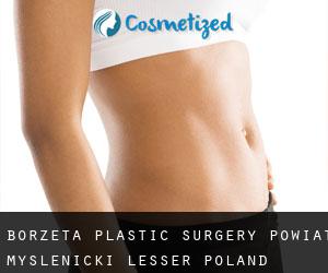 Borzęta plastic surgery (Powiat myślenicki, Lesser Poland Voivodeship)