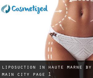 Liposuction in Haute-Marne by main city - page 1