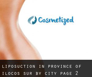 Liposuction in Province of Ilocos Sur by city - page 2