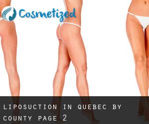 Liposuction in Quebec by County - page 2