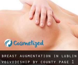 Breast Augmentation in Lublin Voivodeship by County - page 1