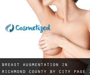 Breast Augmentation in Richmond County by city - page 1