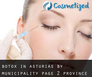 Botox in Asturias by municipality - page 2 (Province)
