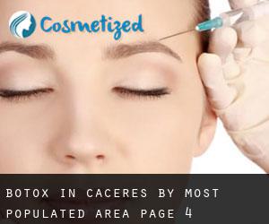 Botox in Caceres by most populated area - page 4