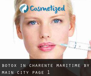 Botox in Charente-Maritime by main city - page 1