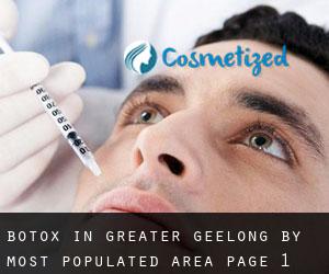 Botox in Greater Geelong by most populated area - page 1