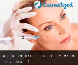 Botox in Haute-Loire by main city - page 1