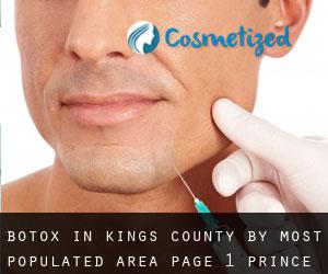 Botox in Kings County by most populated area - page 1 (Prince Edward Island)