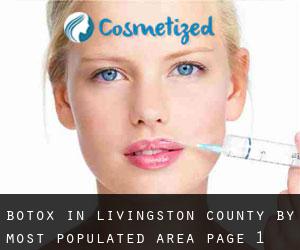 Botox in Livingston County by most populated area - page 1