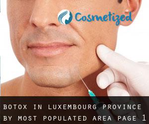 Botox in Luxembourg Province by most populated area - page 1