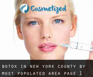 Botox in New York County by most populated area - page 1
