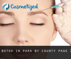 Botox in Pará by County - page 2