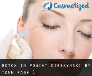 Botox in Powiat cieszyński by town - page 1