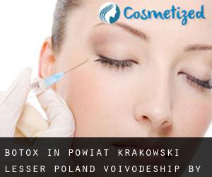 Botox in Powiat krakowski (Lesser Poland Voivodeship) by metropolitan area - page 2 (Lesser Poland Voivodeship)