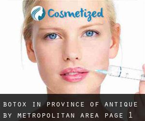 Botox in Province of Antique by metropolitan area - page 1