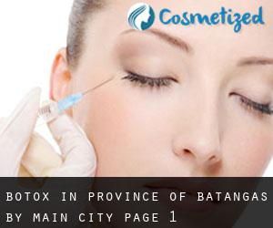 Botox in Province of Batangas by main city - page 1