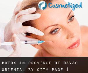 Botox in Province of Davao Oriental by city - page 1