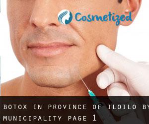 Botox in Province of Iloilo by municipality - page 1
