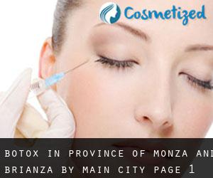 Botox in Province of Monza and Brianza by main city - page 1