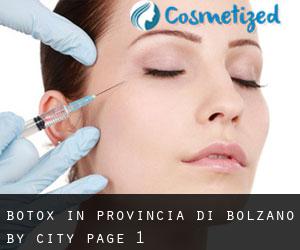 Botox in Provincia di Bolzano by city - page 1