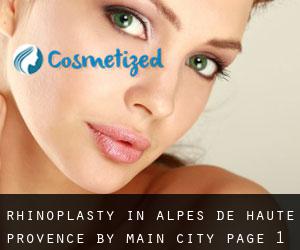 Rhinoplasty in Alpes-de-Haute-Provence by main city - page 1