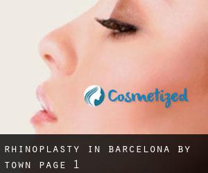 Rhinoplasty in Barcelona by town - page 1