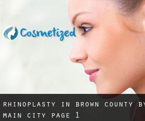 Rhinoplasty in Brown County by main city - page 1