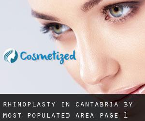 Rhinoplasty in Cantabria by most populated area - page 1 (Province)