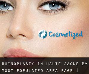Rhinoplasty in Haute-Saône by most populated area - page 1