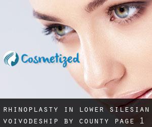 Rhinoplasty in Lower Silesian Voivodeship by County - page 1