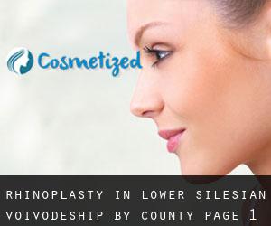 Rhinoplasty in Lower Silesian Voivodeship by County - page 1