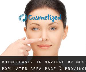 Rhinoplasty in Navarre by most populated area - page 3 (Province)