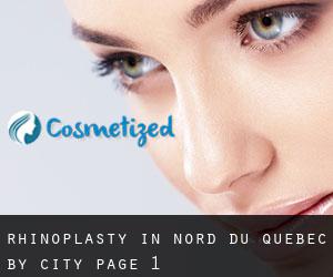 Rhinoplasty in Nord-du-Québec by city - page 1