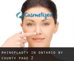 Rhinoplasty in Ontario by County - page 2
