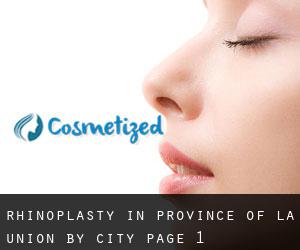 Rhinoplasty in Province of La Union by city - page 1