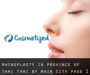 Rhinoplasty in Province of Tawi-Tawi by main city - page 1