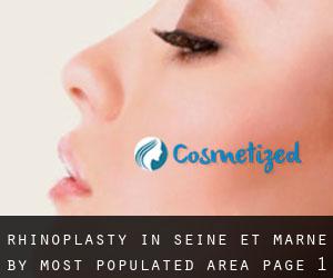 Rhinoplasty in Seine-et-Marne by most populated area - page 1