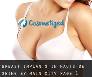 Breast Implants in Hauts-de-Seine by main city - page 1