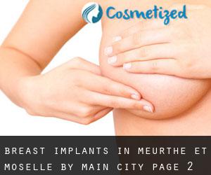 Breast Implants in Meurthe et Moselle by main city - page 2