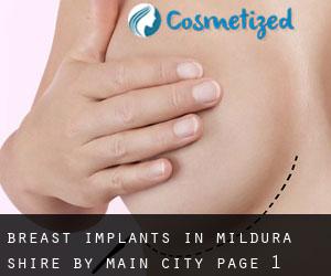 Breast Implants in Mildura Shire by main city - page 1