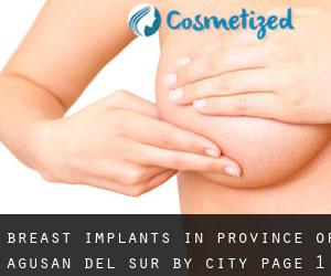 Breast Implants in Province of Agusan del Sur by city - page 1