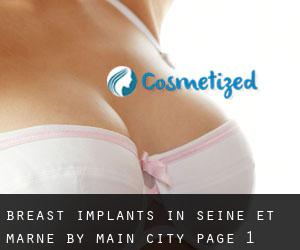 Breast Implants in Seine-et-Marne by main city - page 1