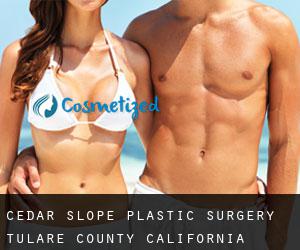 Cedar Slope plastic surgery (Tulare County, California)